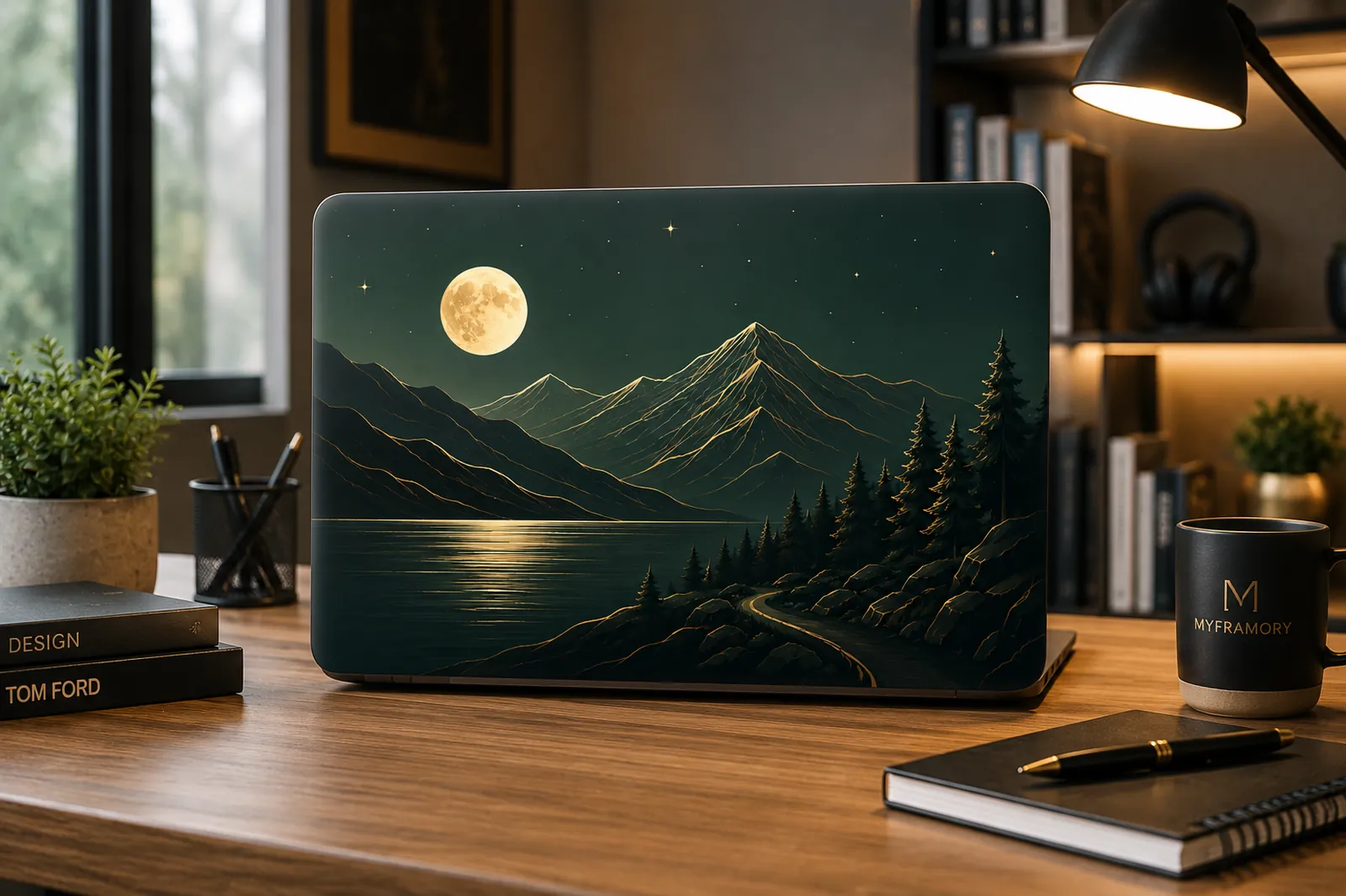 Laptop Stickers — MyFramory artwork