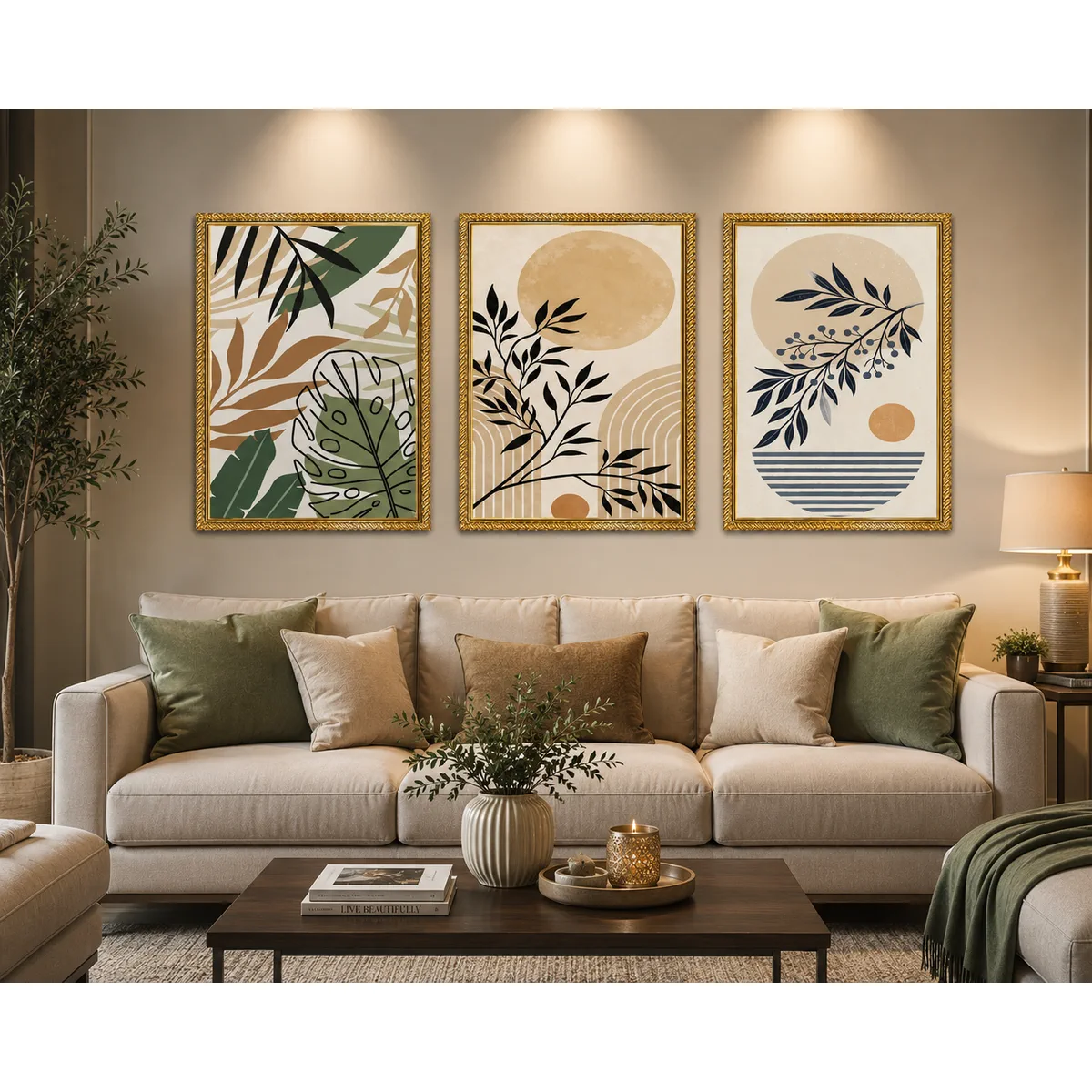 Living room styling inspiration