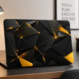 Geometric Laptop Sticker