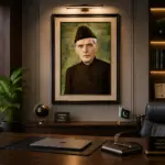 Quaid-e-Azam Muhammad Ali Jinnah Wall Art | Myframory
